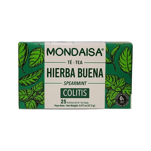 TÉ HIERBA BUENA 25 UNDS LAMINADO