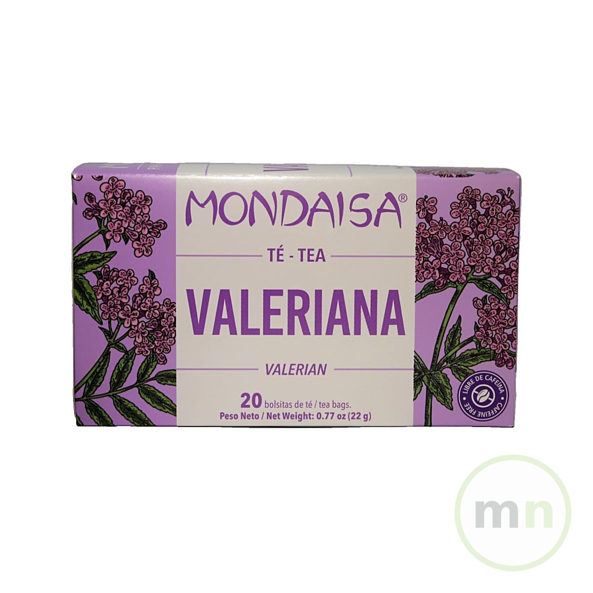 TÉ VALERIANA 20 UND LAMINADO